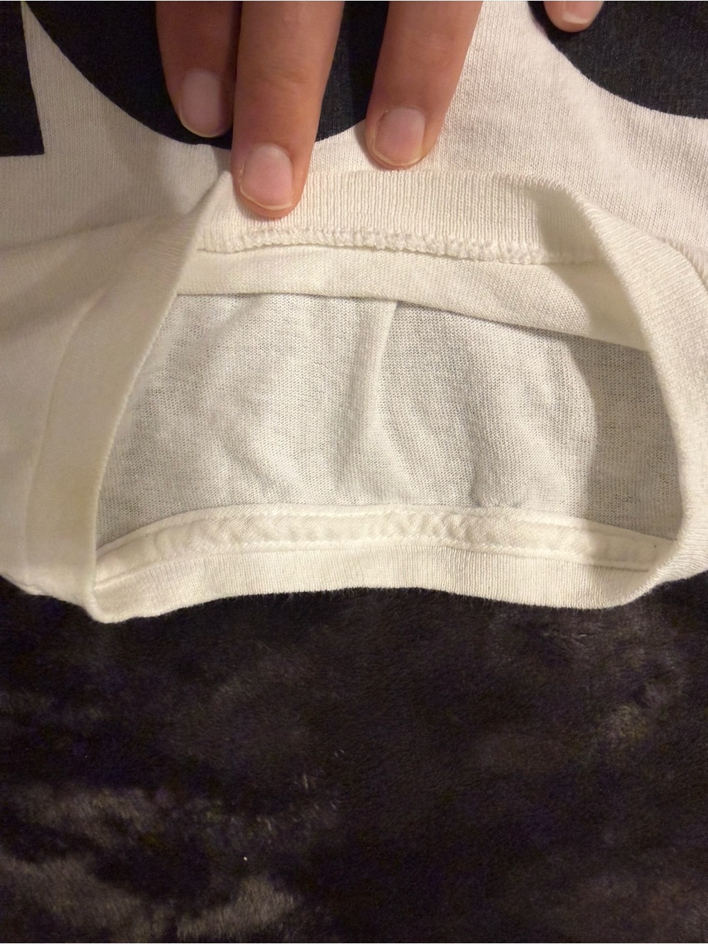 ICON White T-Shirt with Rainbow Gradient Logo - Picture 6 of 6